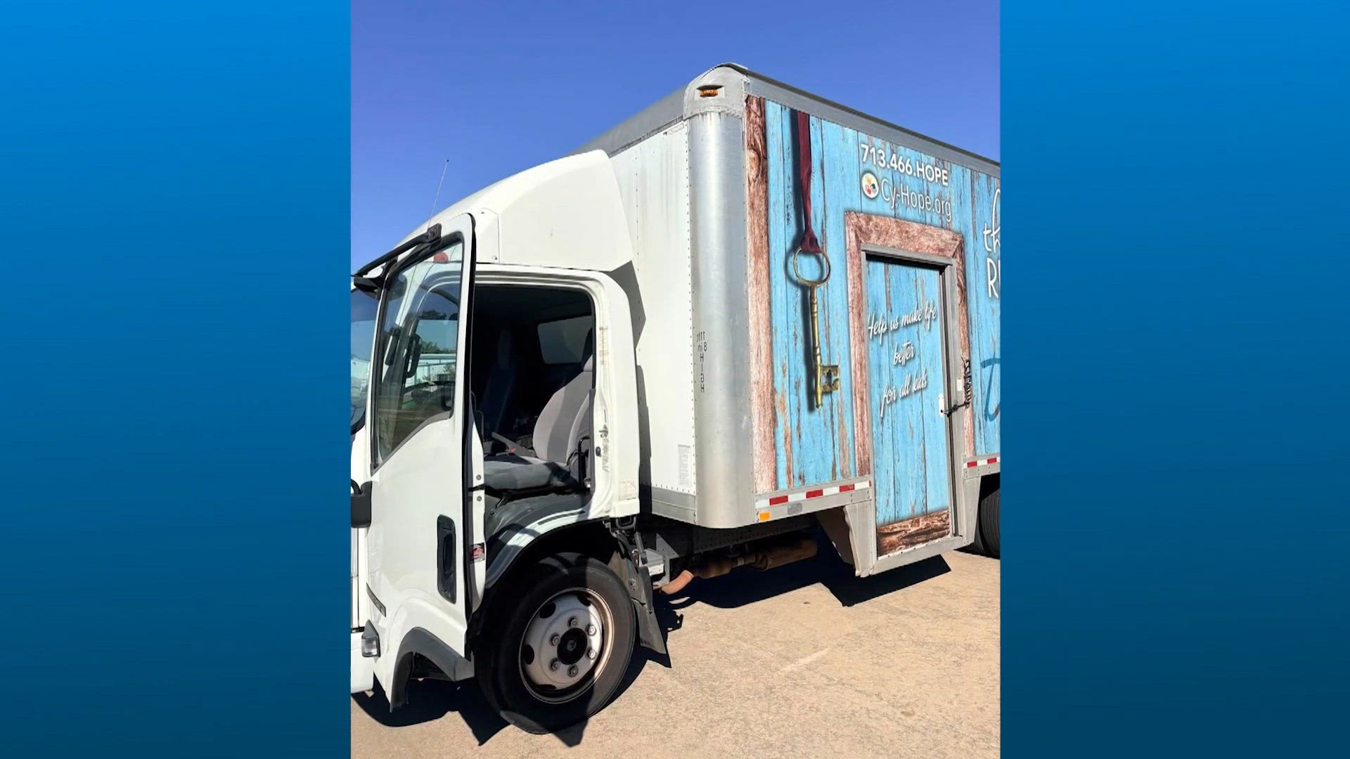 Katy-area nonprofit's stolen box truck they use to deliver food ...