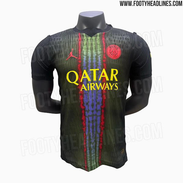 PSG : le nouveau maillot third dévoilé, Jordan ose un design très ...