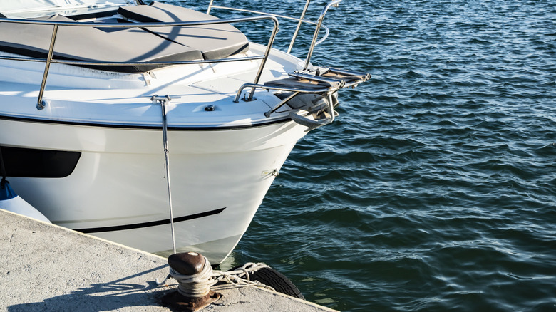 What are spring lines used for in boating and why are they so important?