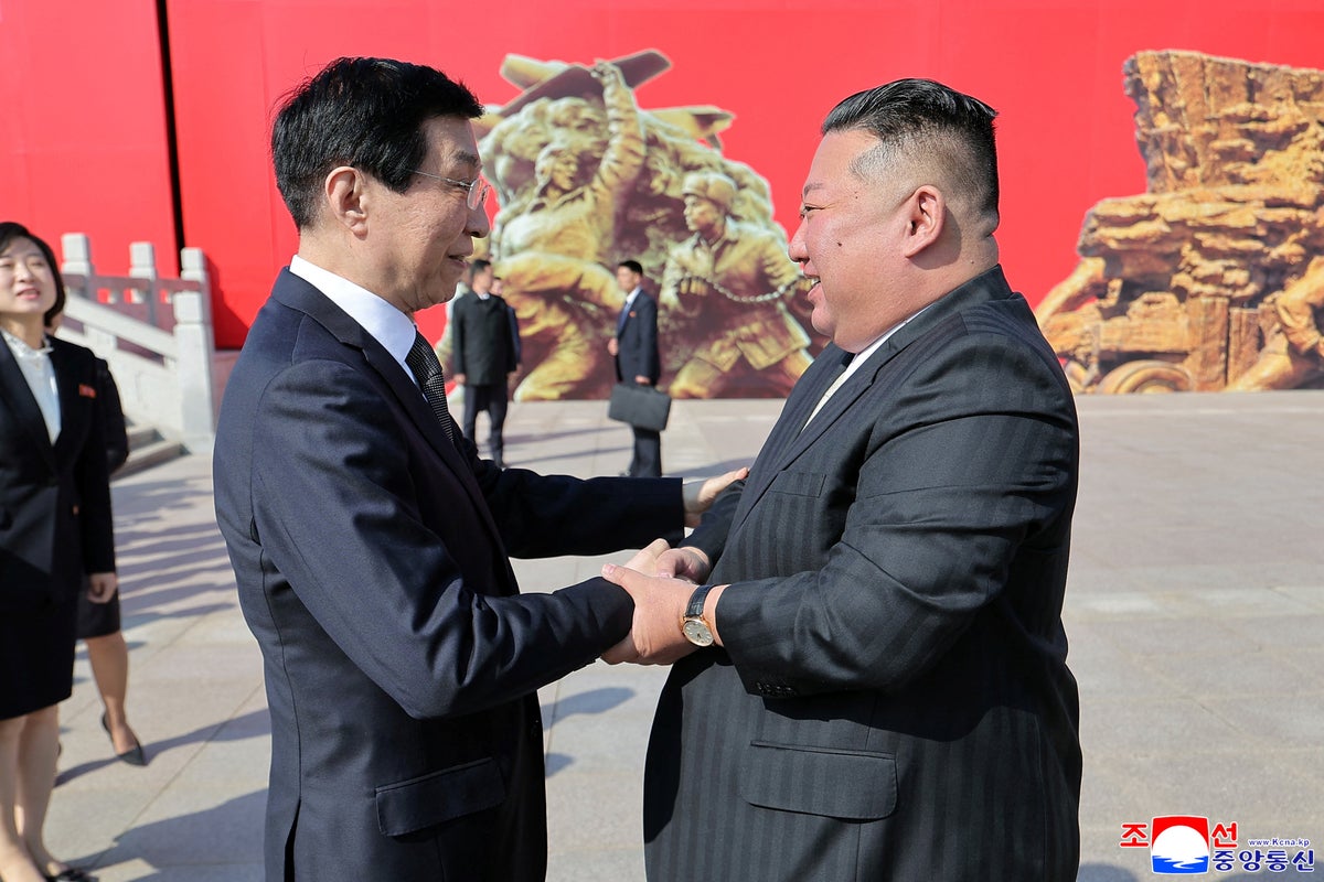 Kim Jong Un returns from China after war memorial visit