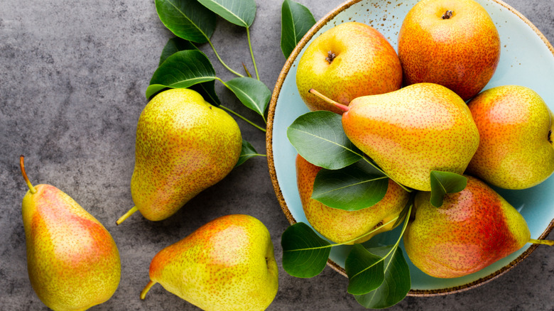 Transform pears and a box of cake mix into warm beloved classic dessert