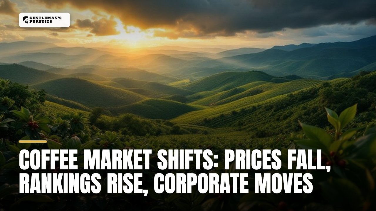 Coffee market shifts: Prices fall, rankings rise, corporate moves