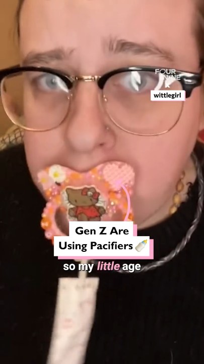 I use a pacifier as an adult