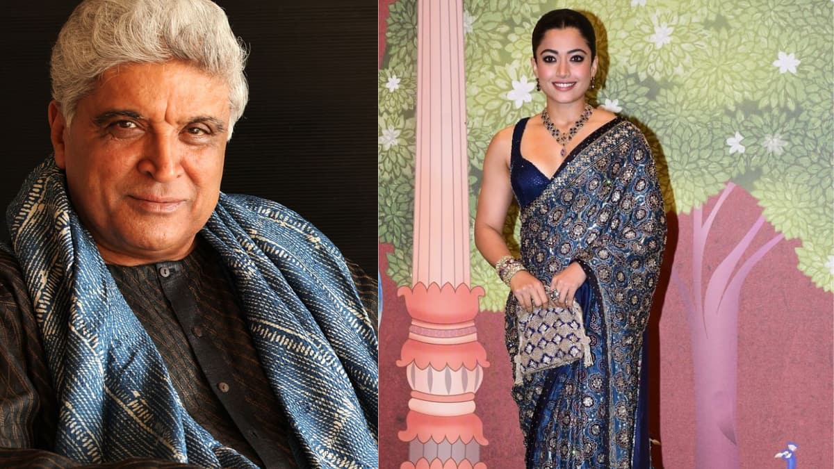 Javed Akhtar defends Rashmika Mandanna’s Hindi accent, calls out ...