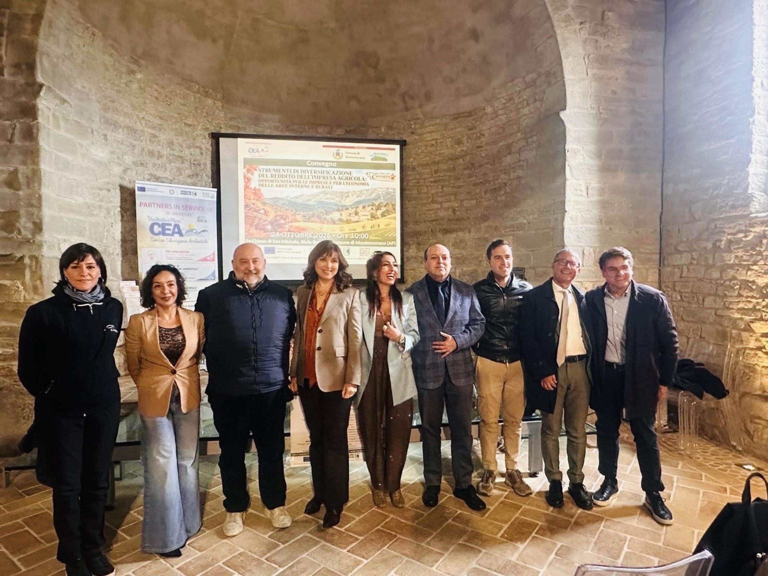 CSR Marche a Montemonaco, agricoltura, reddito e rilancio delle aree ...