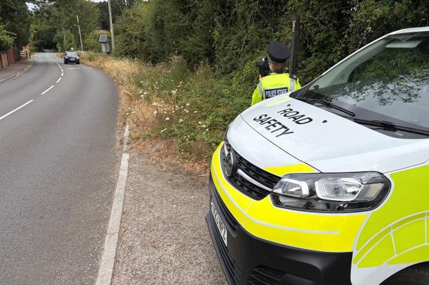 Speeders caught out as police lie in wait on village roads