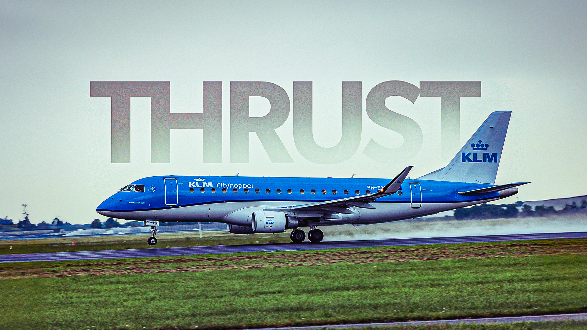 Why the Embraer E175's thrust sounds loud for a regional jet