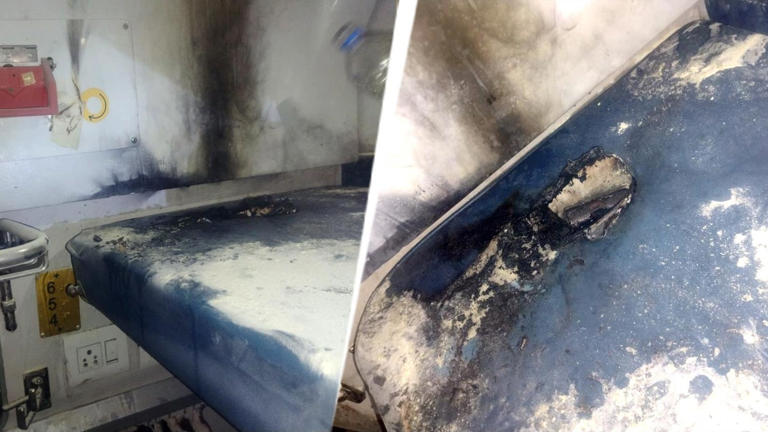 Power bank explodes on Mumbai-bound train, passengers panic as smoke ...