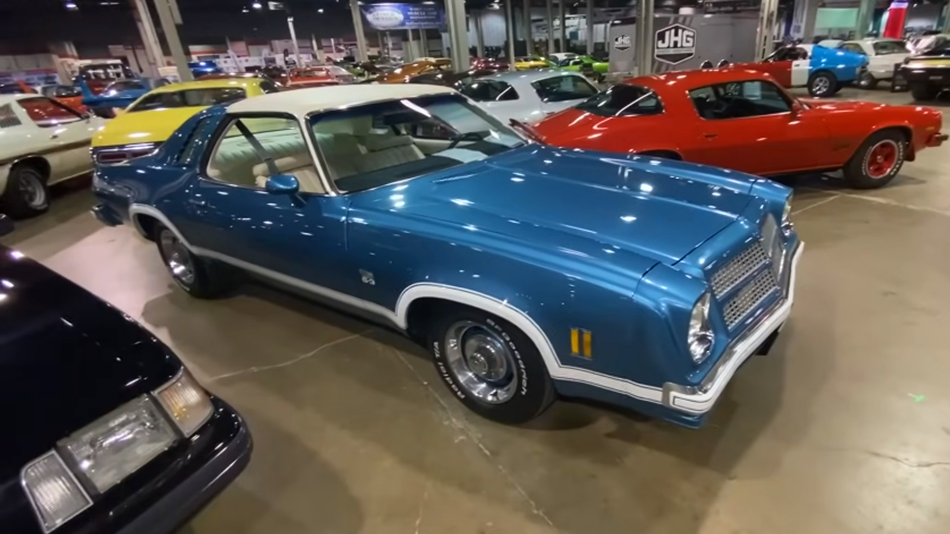This MCACN display looks beyond the familiar muscle car formula