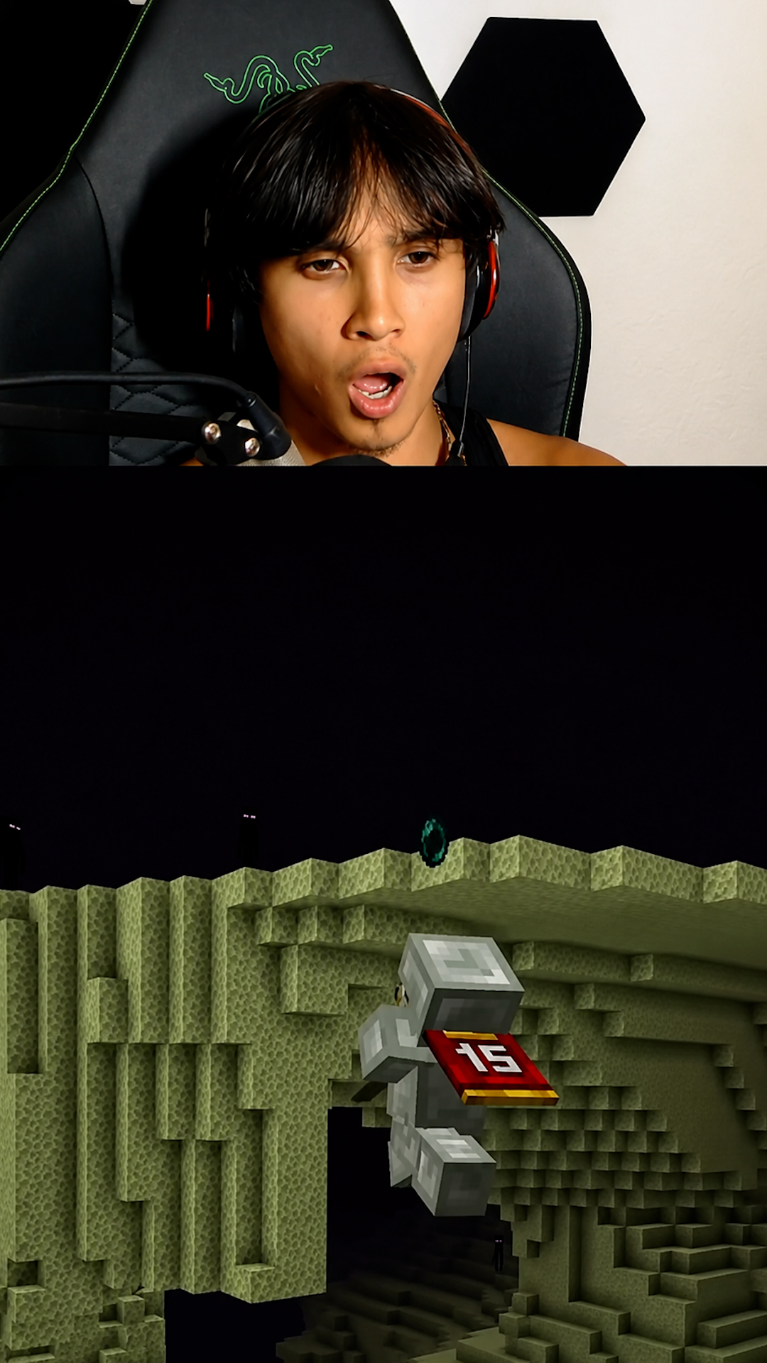 Attempting to complete a Minecraft speedrun