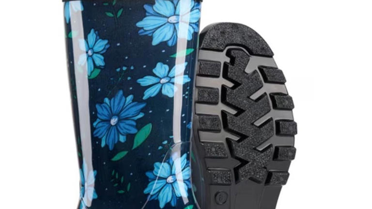 Walmart's colorful floral rain boots bring a little sunshine to rainy ...