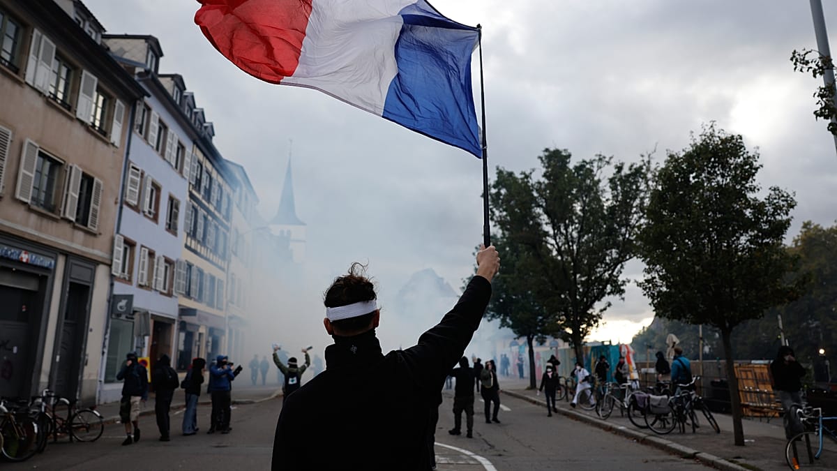 Over 1,000 arrested in France after a day of mostly peaceful protests