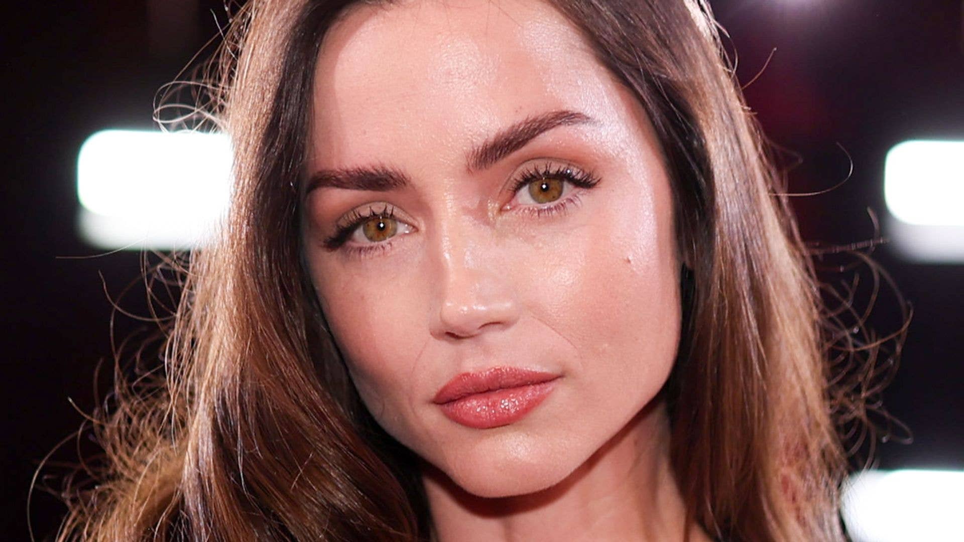 Ana de Armas' glittering mini dress hides a secret sweet treat
