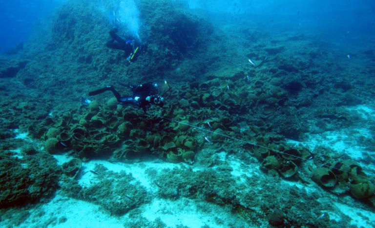 A 13-day underwater expedition revealed 22 ancient shipwrecks hidden ...