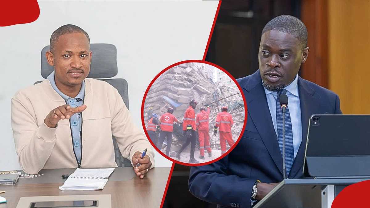 Babu Owino shares approval documents for collapsed Eastleigh building ...