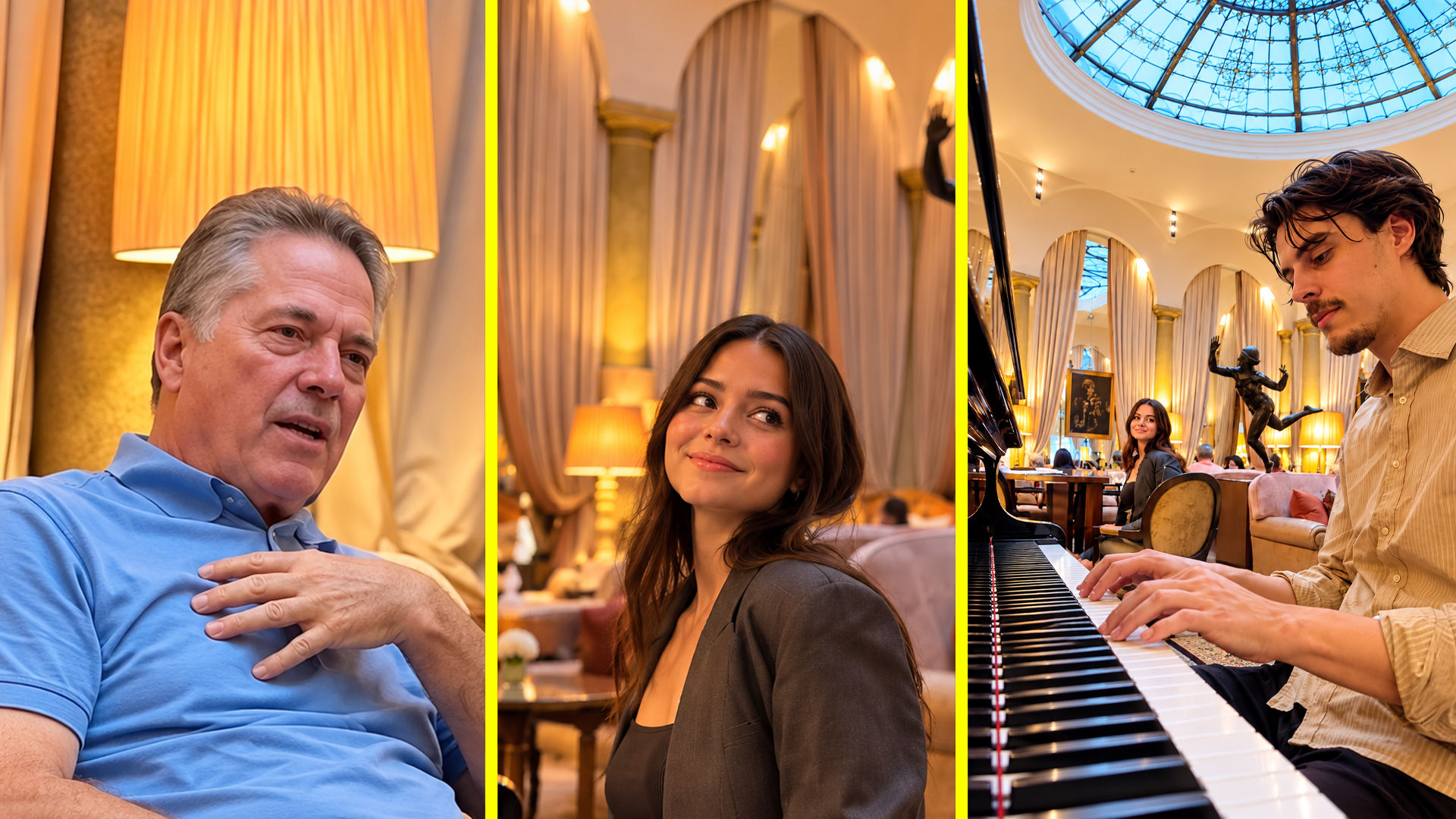 Can you believe this listener's reaction to a hotel piano serenade?