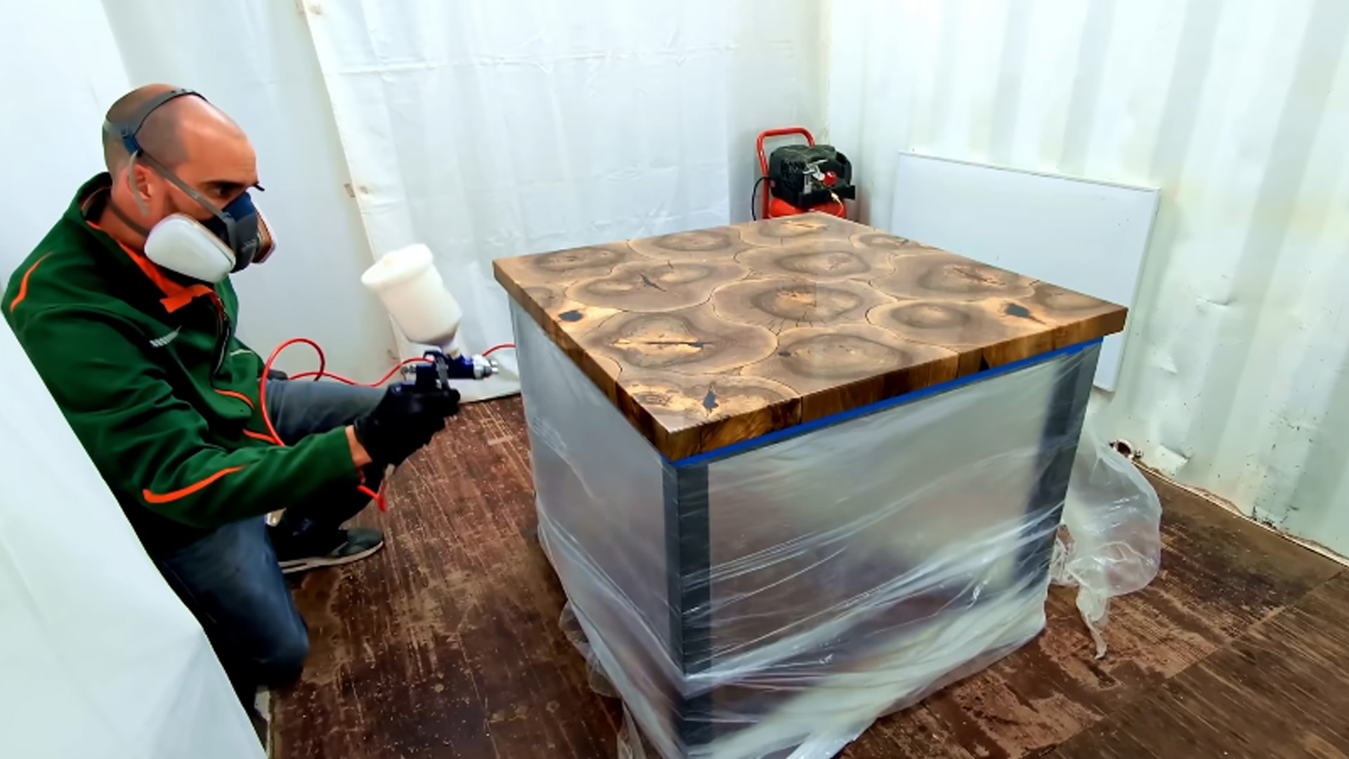 How does a tree become a standout table?