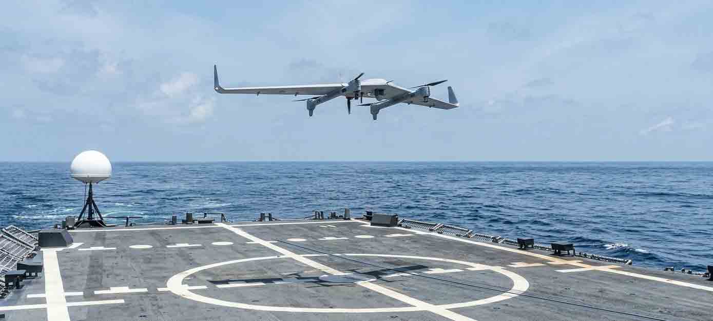 Turkey tests Kalkan drone aboard frigate in the Indian Ocean