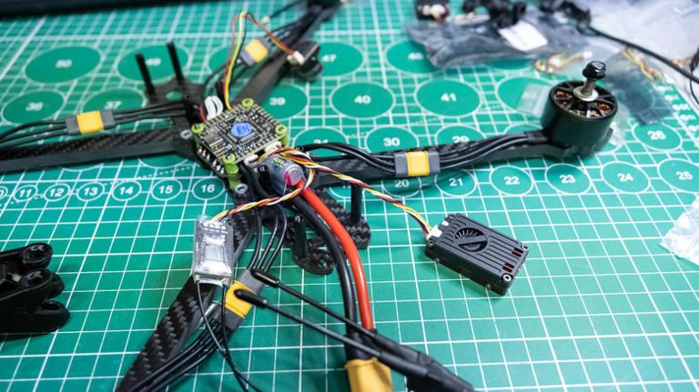 You can build a drone yourself, but it's not always worth it