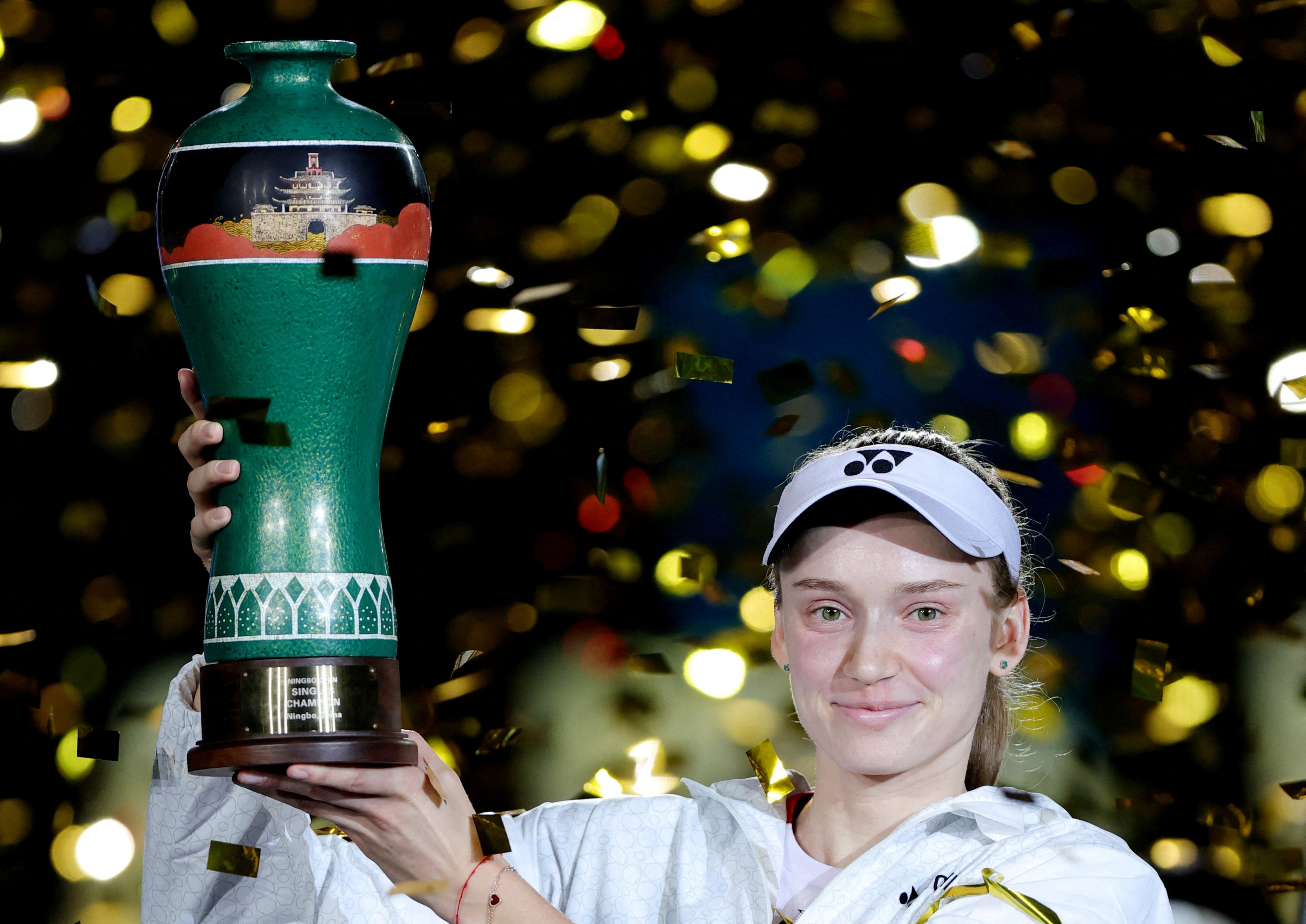 Elena Rybakina retains Ningbo title, wins first trophy as world number one