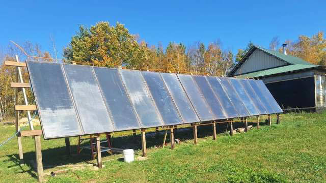 DIY solar setup delivers an estimated 17,500 watts of heat using ...