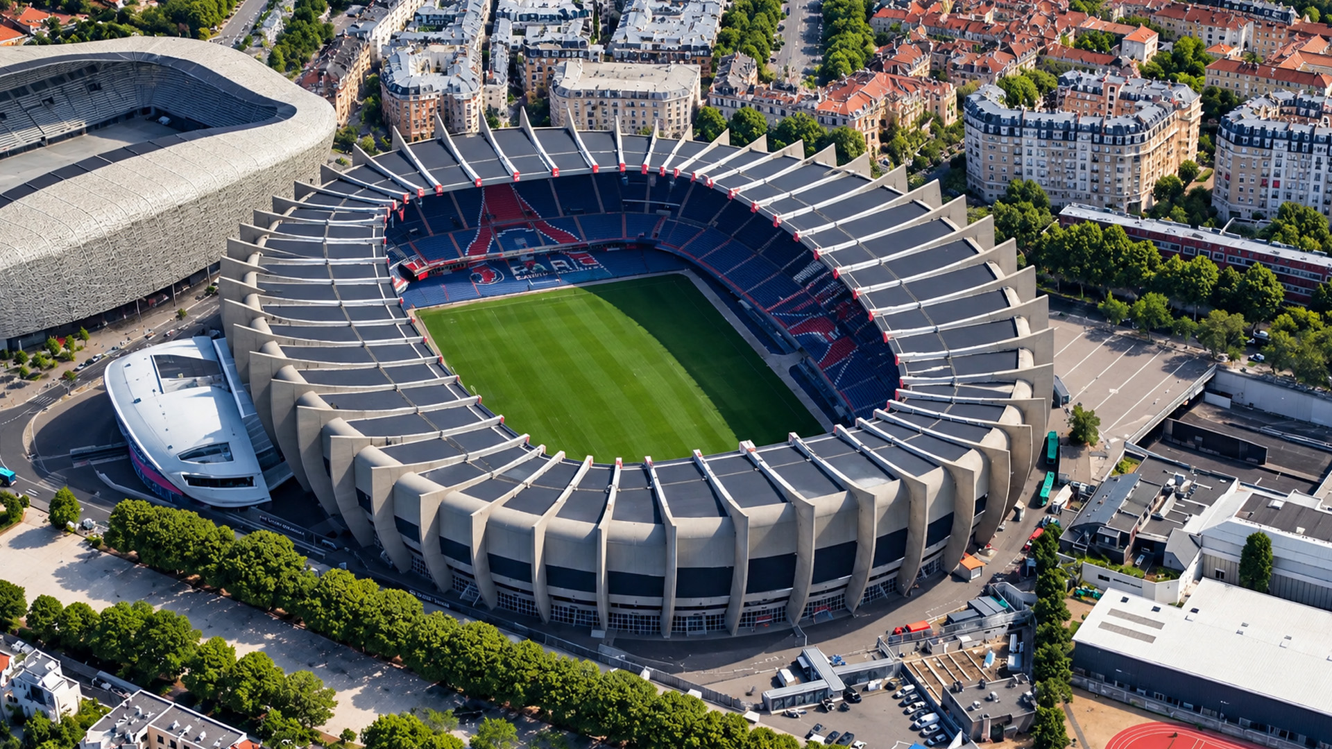 Parc des Princes packs a major football stadium into Paris