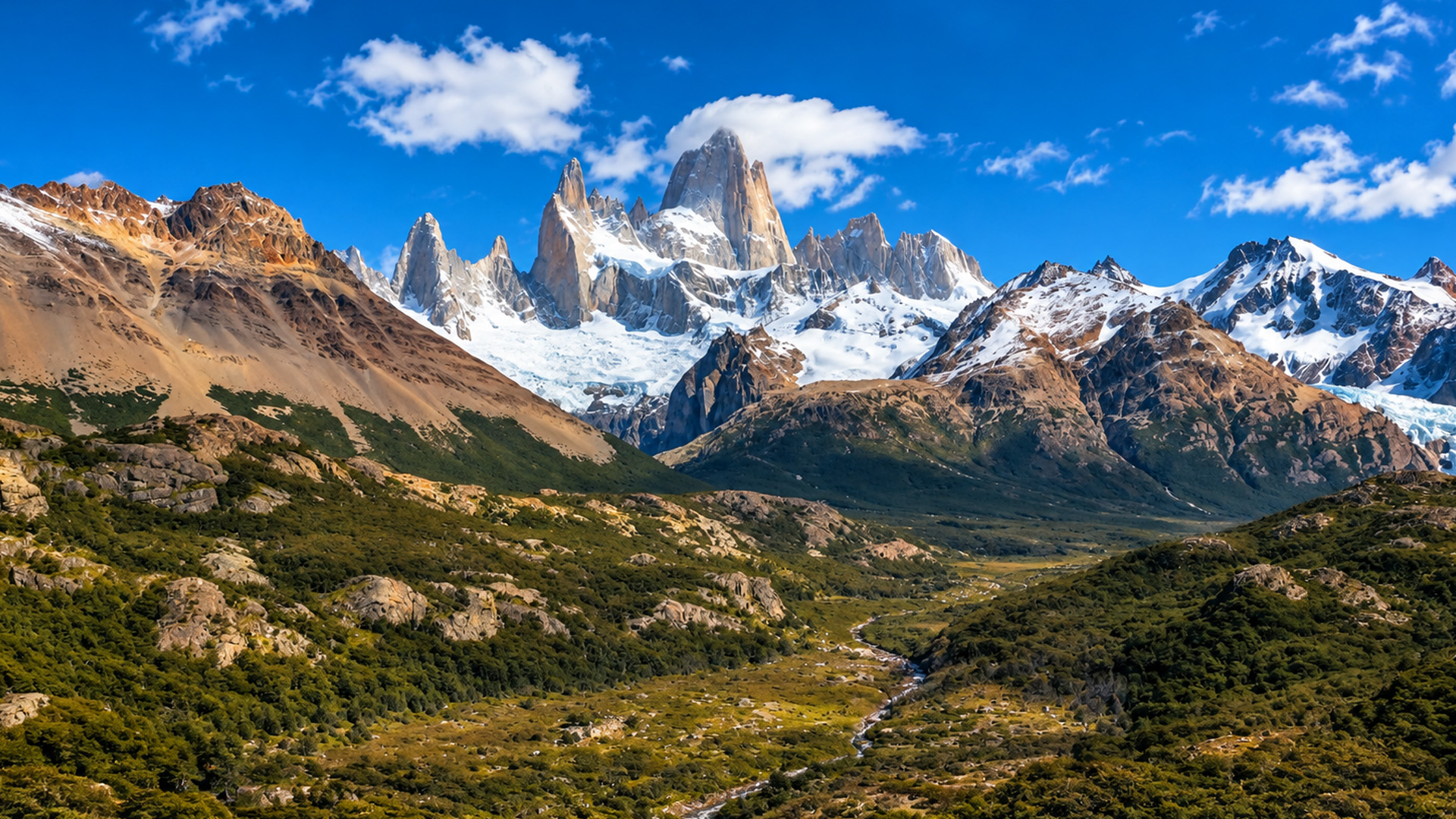 Why are these mountain peaks so tall and sharp?