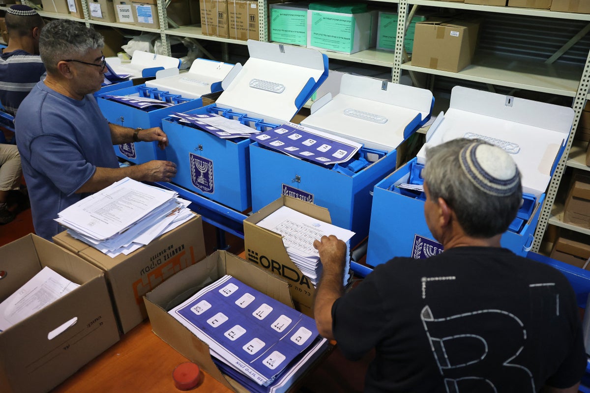 Israel votes in first election since 7 October attacks and Gaza war