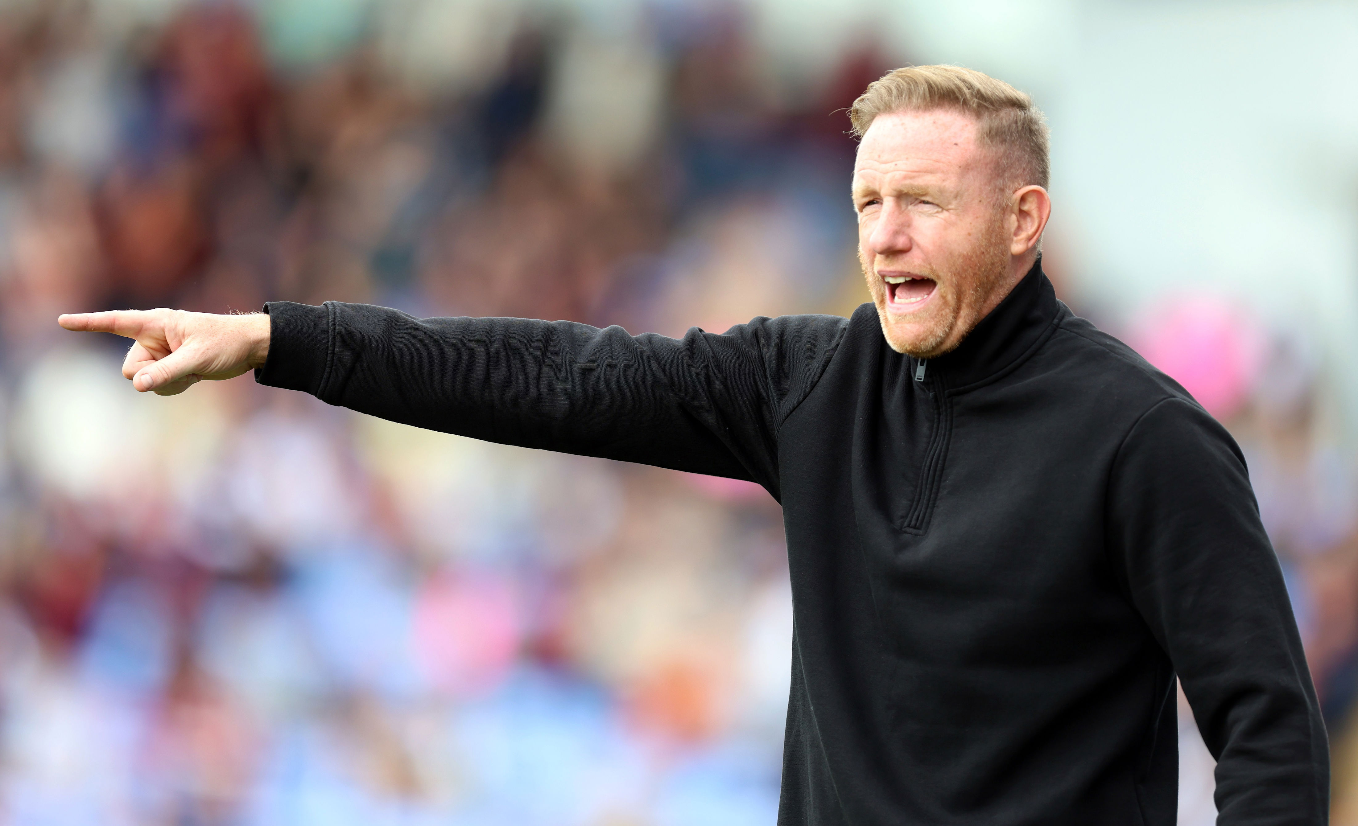 Rival manager's half-time chat with the referee against Rotherham United