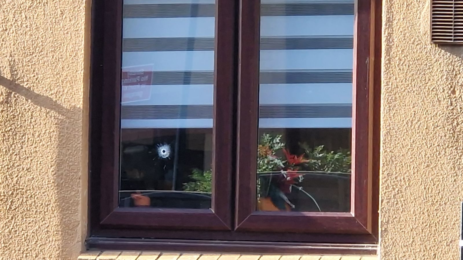Pictures and video show bullet hole in Sheffield home's window after ...