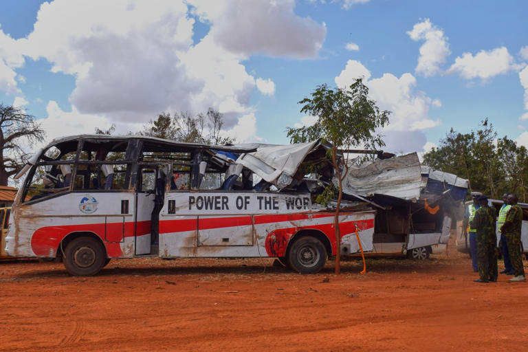 Bus crash in Kenya kills 24 near the site of a previous fatal accident