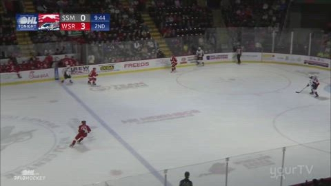 St. Louis Blues prospect Colin Fitzgerald goal (7) | 2026 Soo ...
