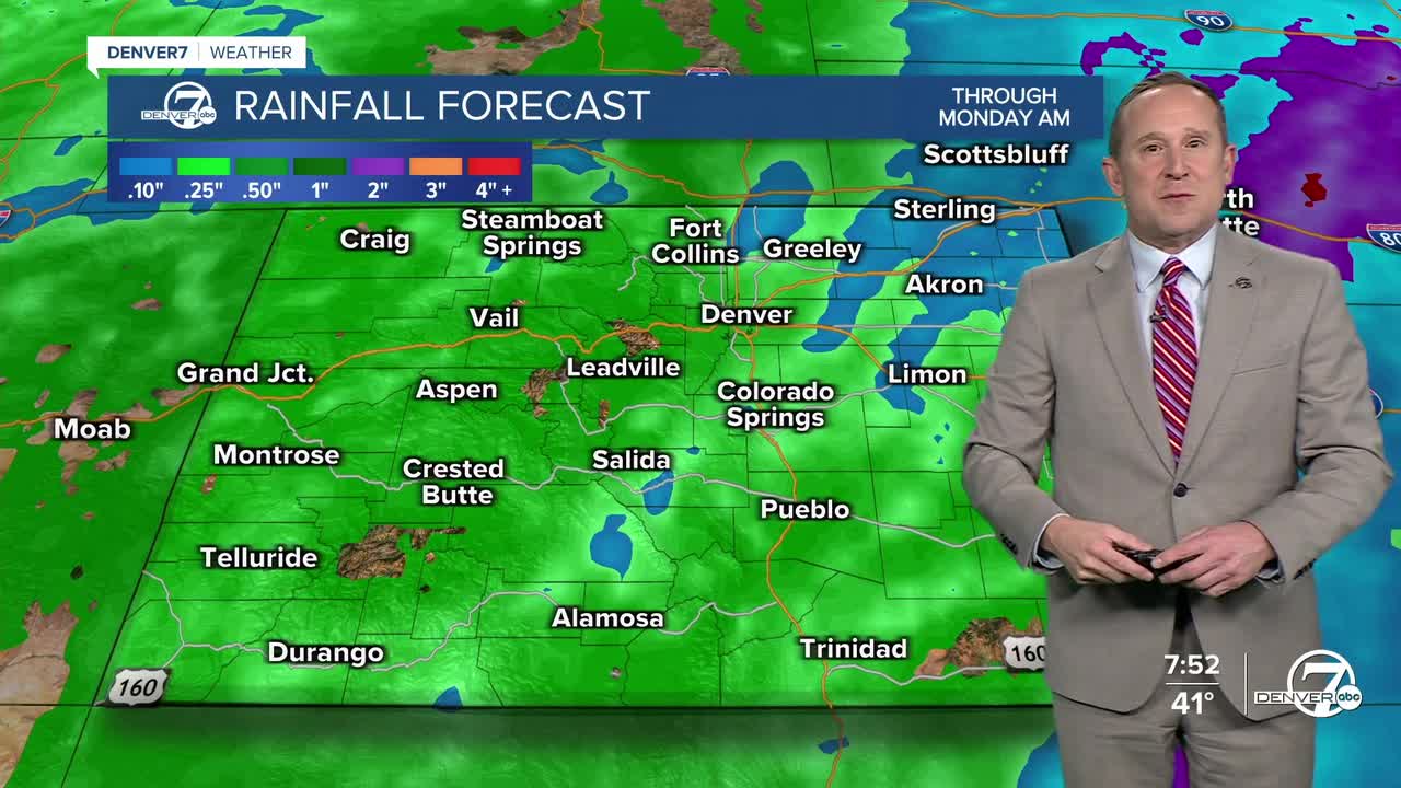 Warmer on Sunday, with another chance for rain and mountain snow this ...