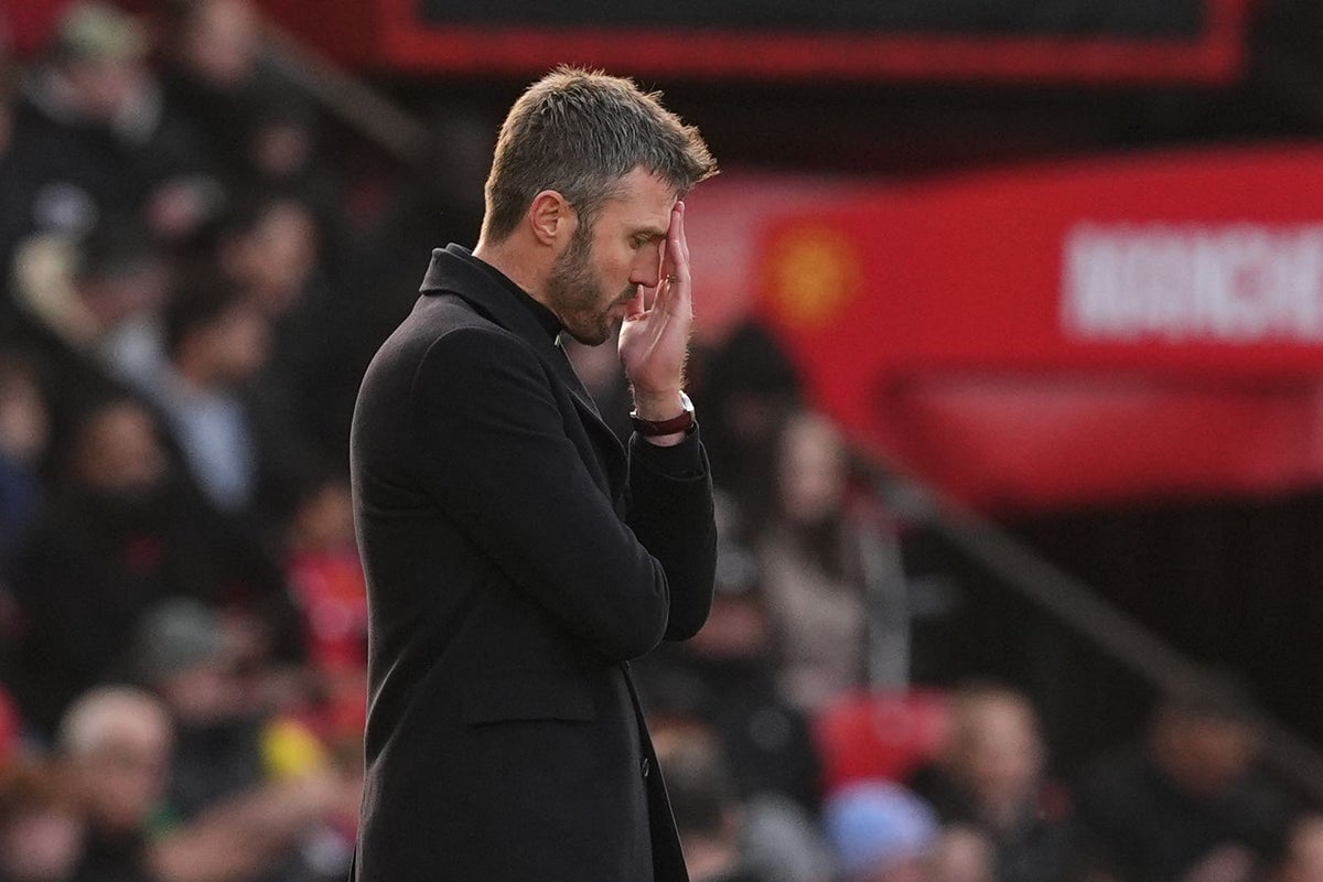 Man Utd’s latest abject display surely spells the end for Carrick