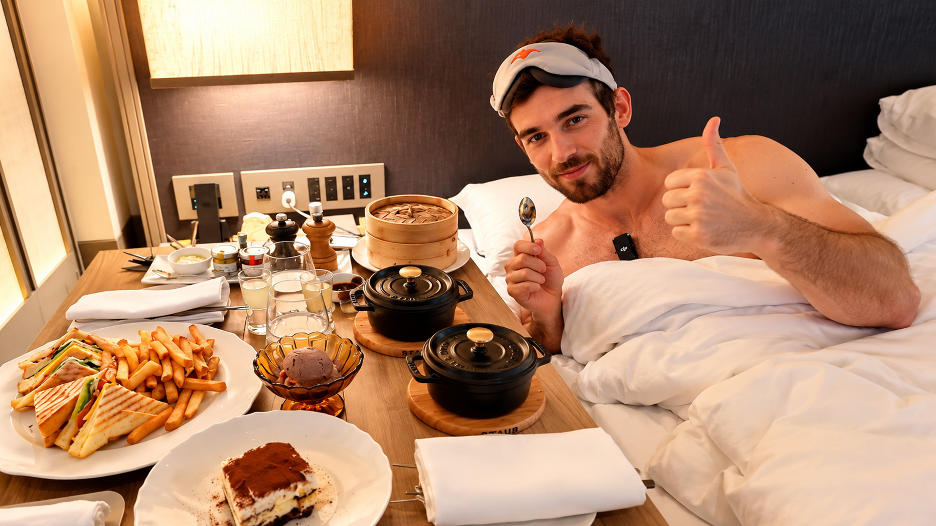 He spent $100 on room service in Tokyo, was the food actually worth it?