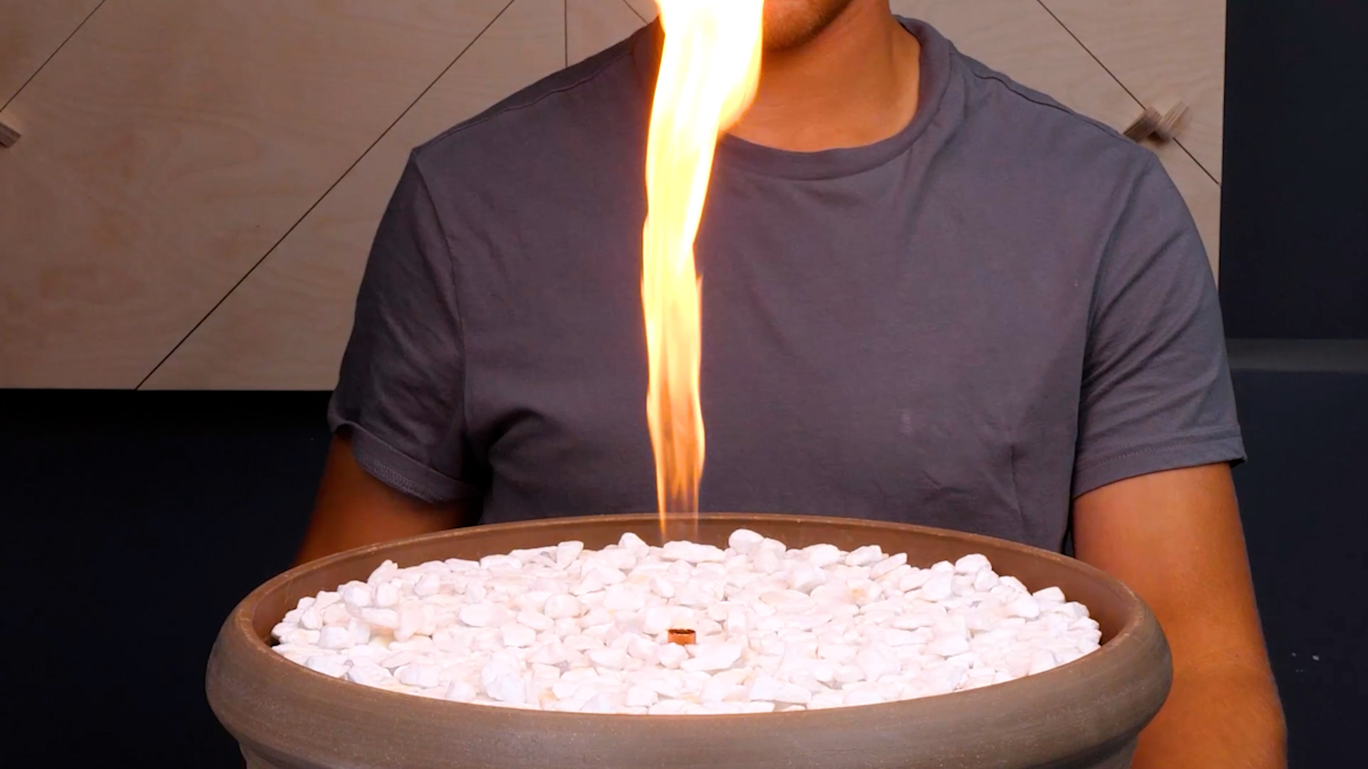 DIY fire and water fountain 🔥💧