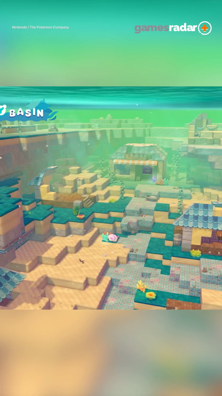 Pokémon Pokopia DLC: Explore the underwater town of Bubbly Basin!