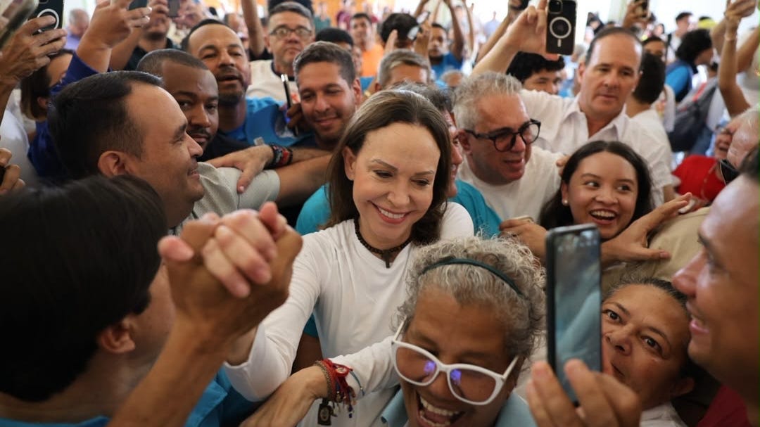 Venezuela’s opposition leader Machado returns after months in exile