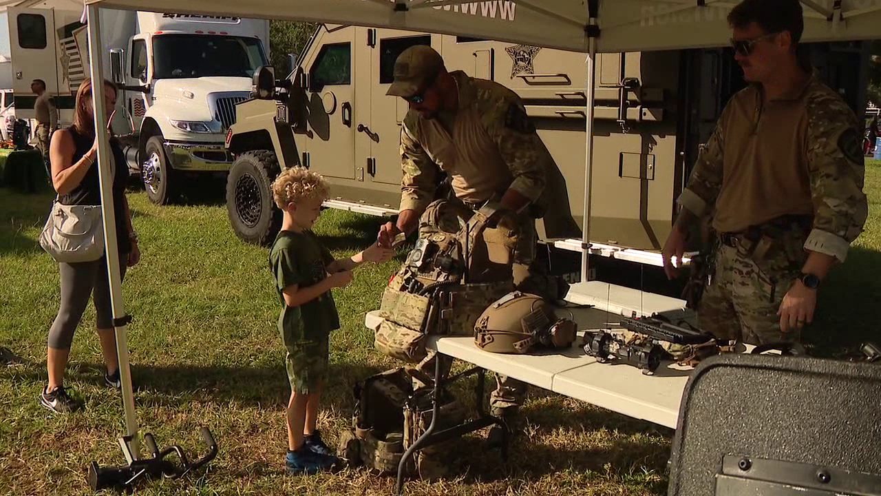 Bay Area first responders host family fun day at Raymond James Stadium