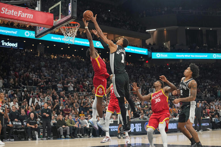 Rockets-Spurs: Thompson block & Sengun buckets put Houston back in business