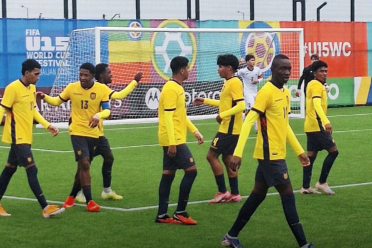 ¡La Mini Tri está imparable! Ecuador goleó 6-0 a Tonga y suma tres ...