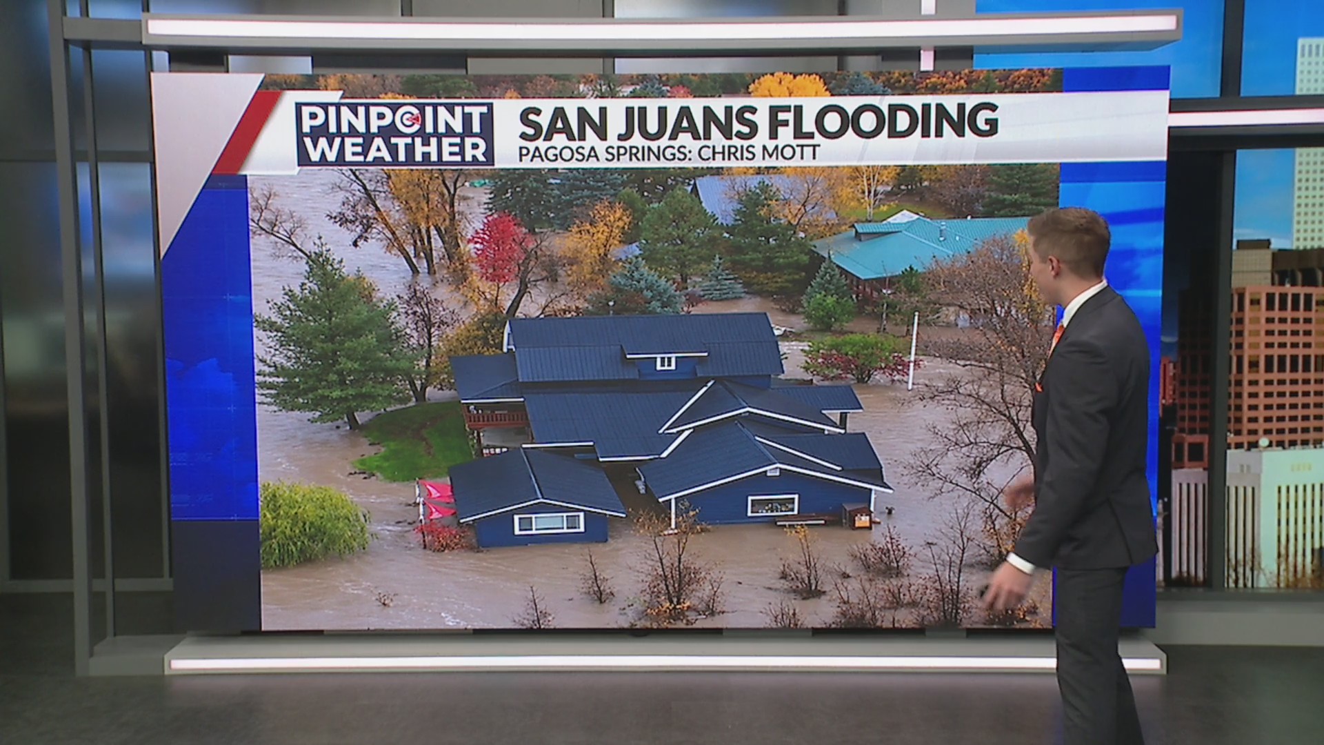 Denver weather: Seasonal autumn weather with rain showers