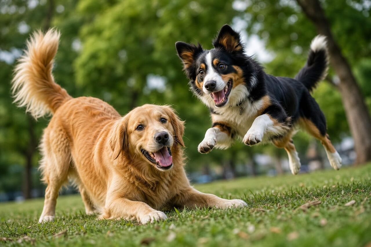 20 signs two dogs are comfortable sharing a home