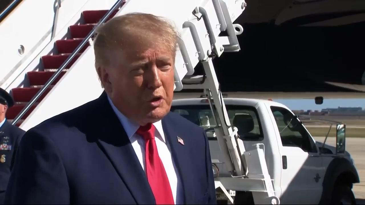 Trump comments on Machado's return to Venezuela, Brazil presidential ...
