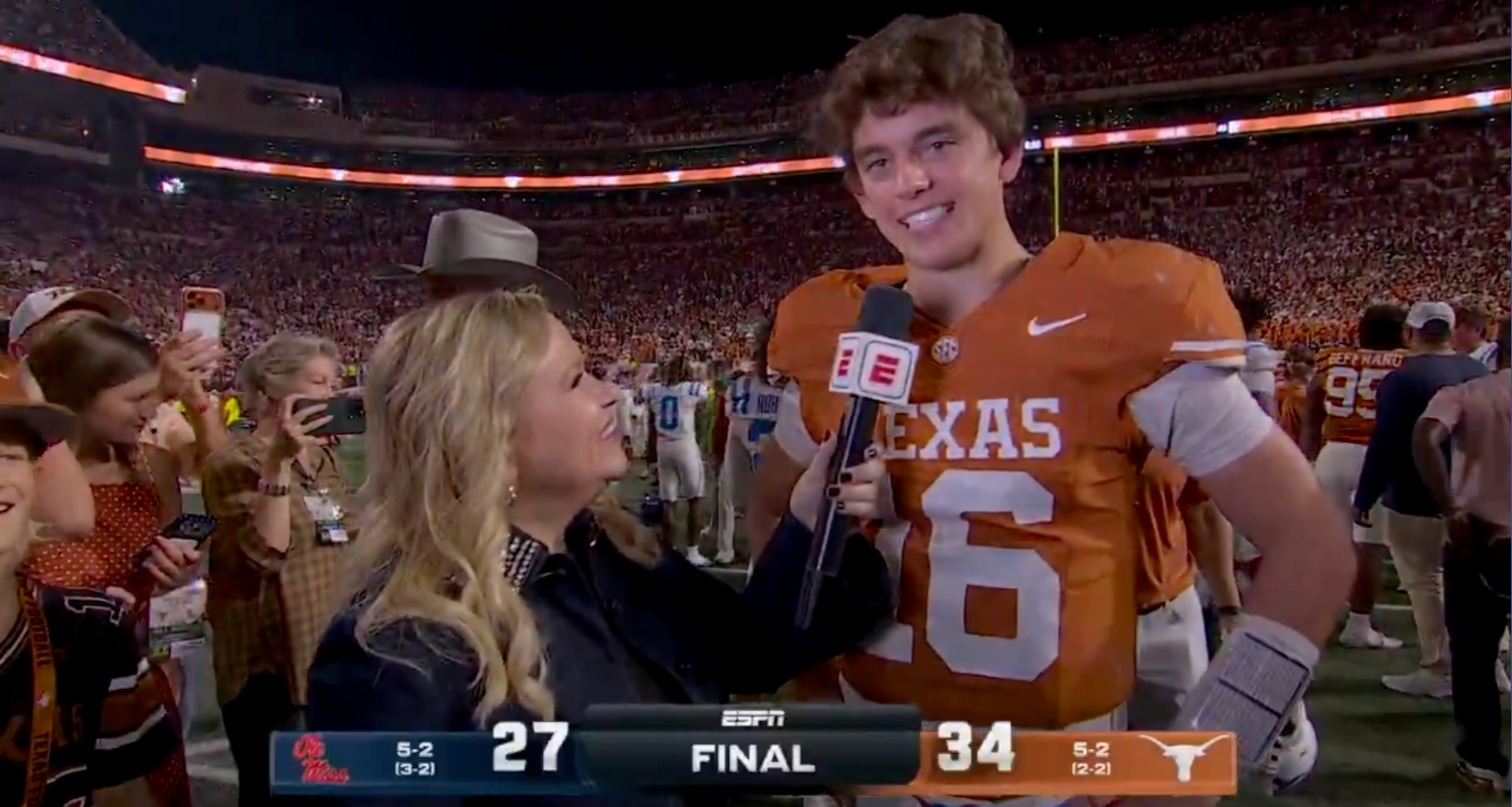 Arch Manning sends clear message to ESPN