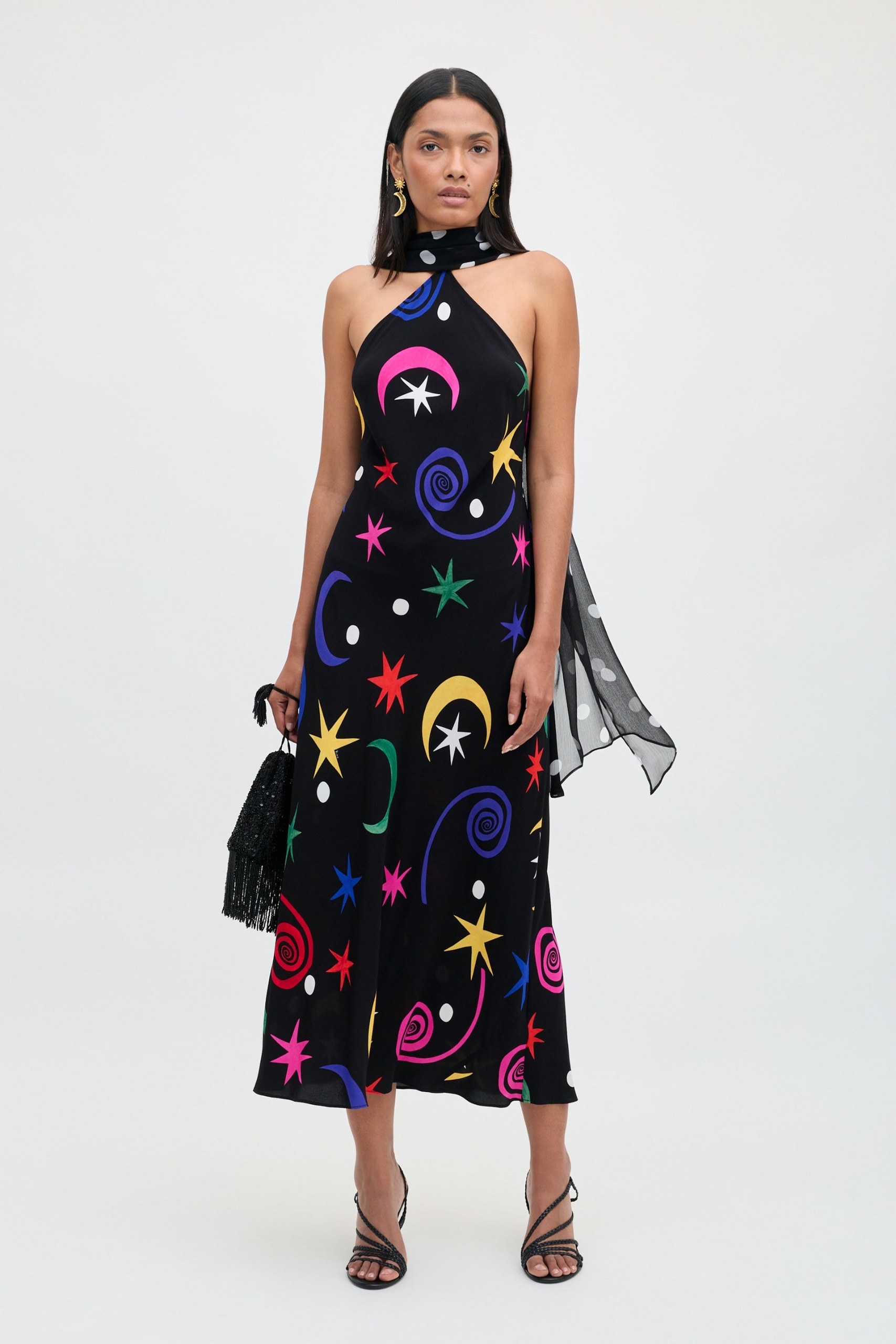 New Rixo collection features sequins, velvet and celestial prints