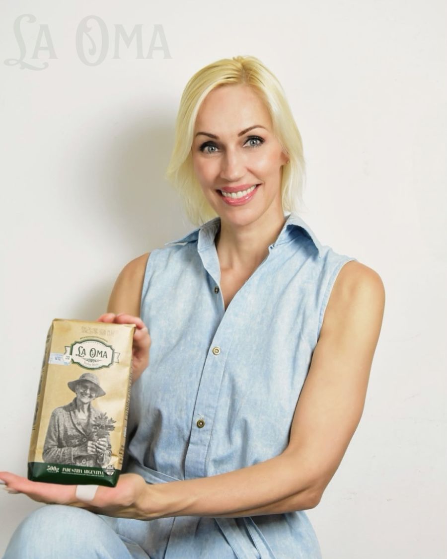 Ingrid Grudke lanzó su propia marca de yerba mate: cómo es el producto ...