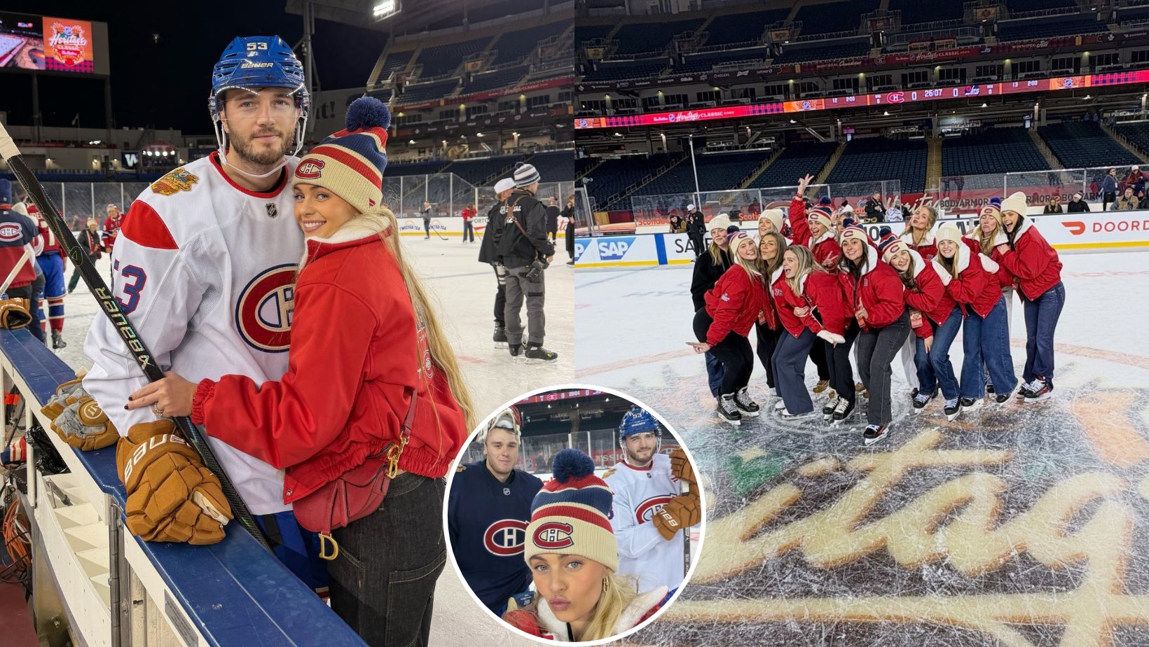 The wife of this Habs star gives us a behind-the-scenes look in 8 ...