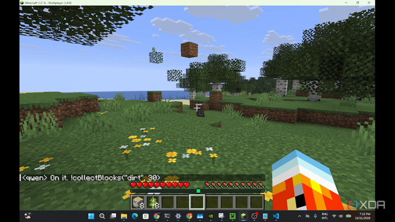 I played Minecraft with a 125B local LLM on an RTX Spark laptop, and ...