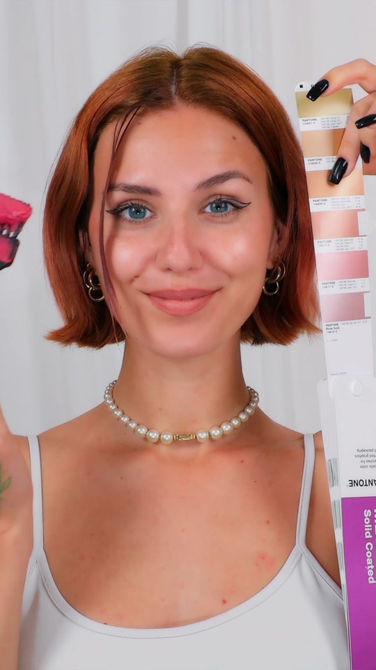 Pantone rose gold hair transformation at home